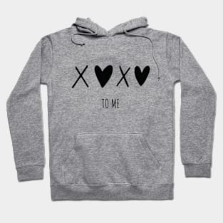 Hugs and kisses design Hoodie